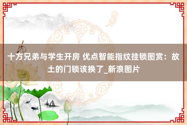 十方兄弟与学生开房 优点智能指纹挂锁图赏：故土的门锁该换了_新浪图片